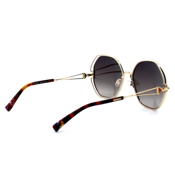 MISSONI MIS 0075/S Y3R GOLD IVORY BROWN GRADIENT AUTHENTIC SUNGLASSES - Picture 6 of 13